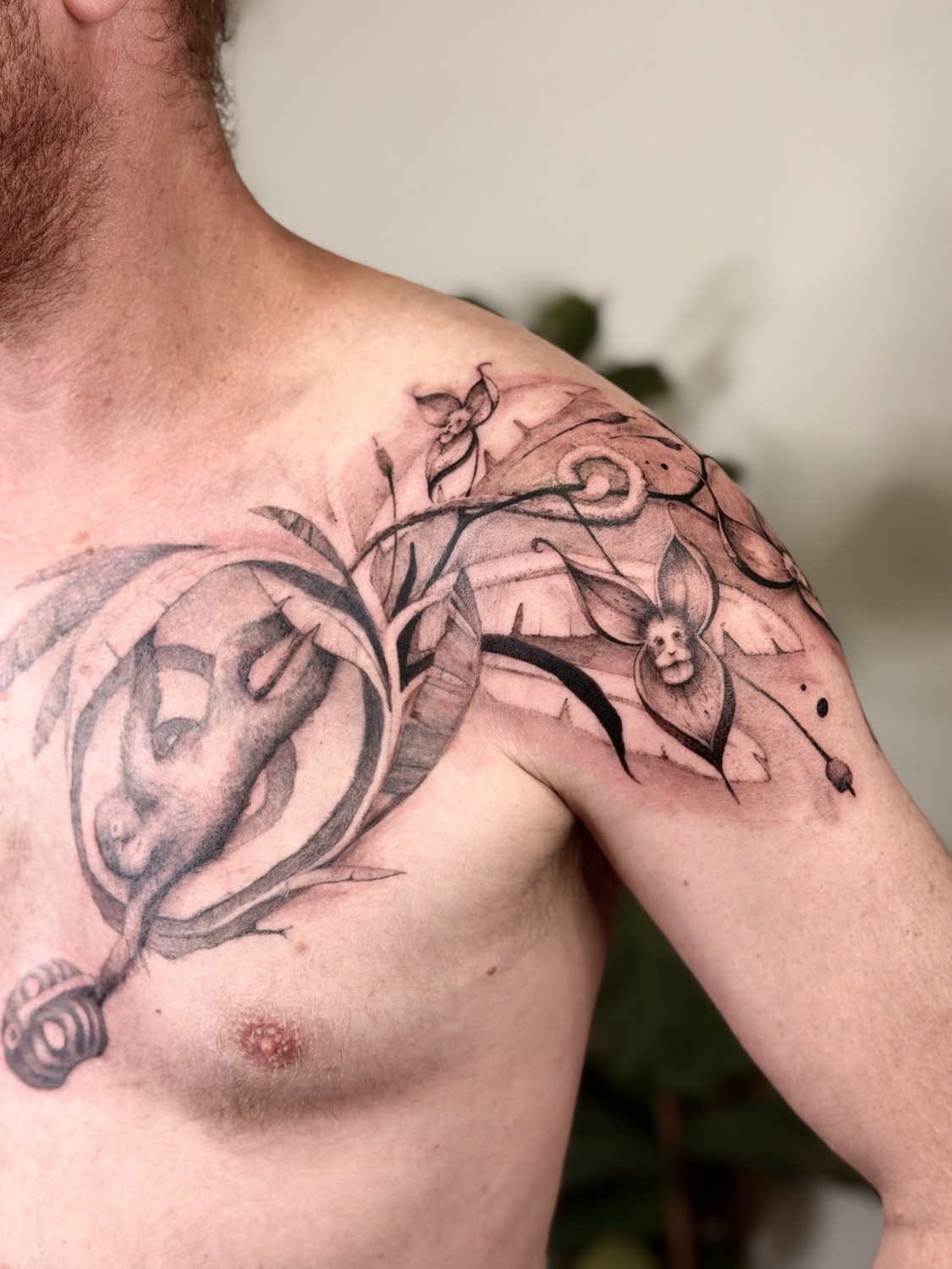 The mystery monkey tattoo