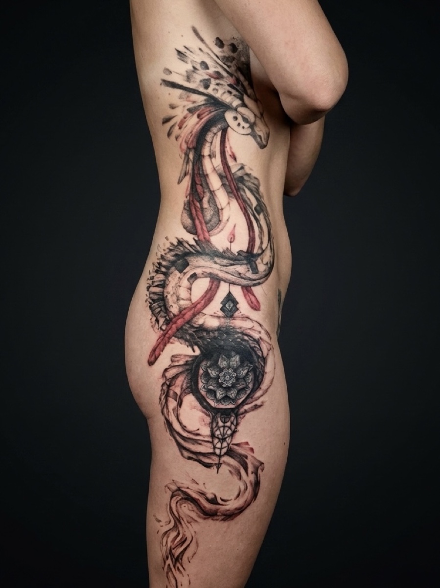 Eva the dragon tattoo
