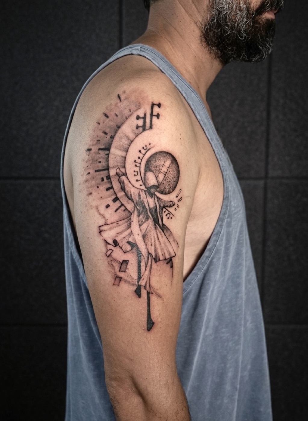 The Sufi dancer tattoo